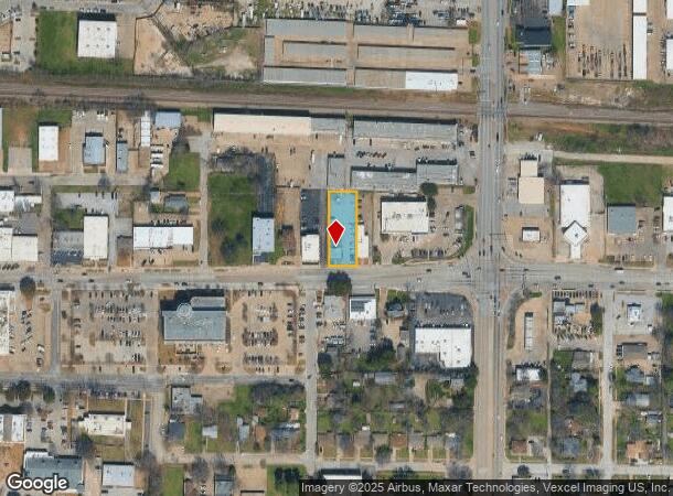 803 E Abram St, Arlington, TX Parcel Map
