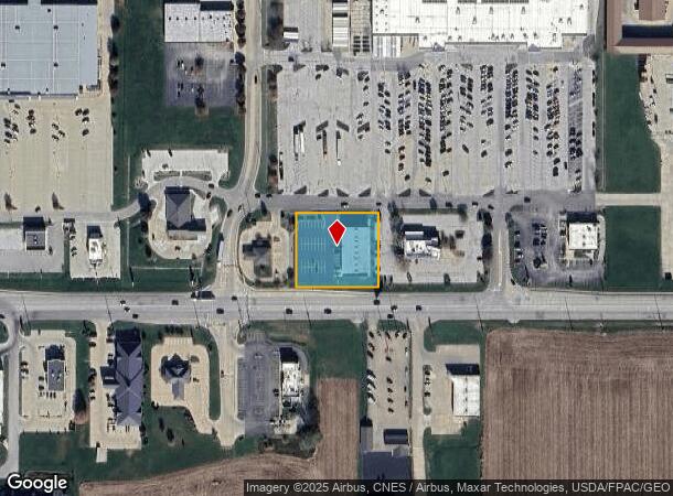  1710 E Jackson St, Macomb, IL Parcel Map