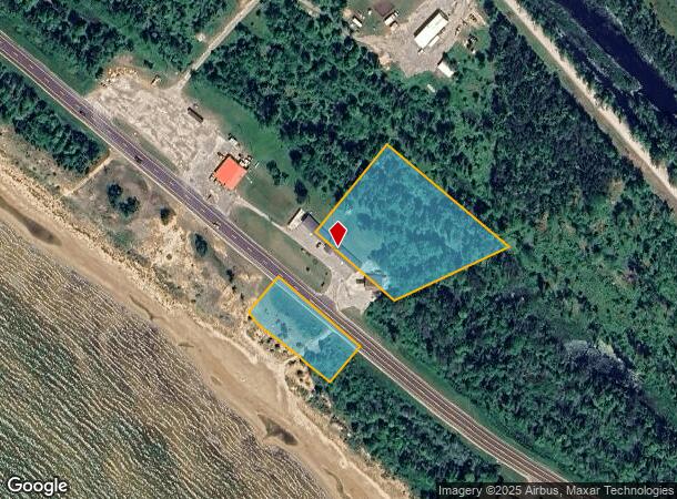 16086 Us Highway 2, Cooks, MI Parcel Map