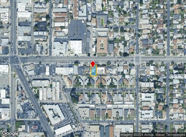  11618 Victory Blvd, North Hollywood, CA Parcel Map