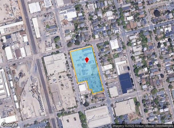 1609 4Th St, Berkeley, CA Parcel Map