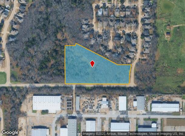  6716 Forest Park Dr, Arlington, TX Parcel Map