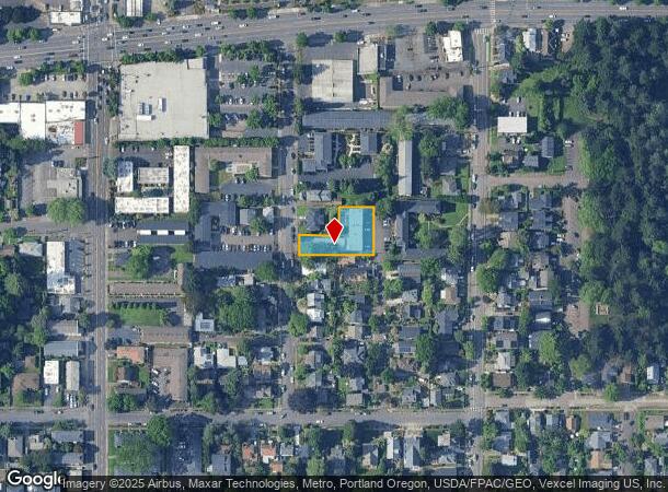  3724 Se 40Th Ave, Portland, OR Parcel Map