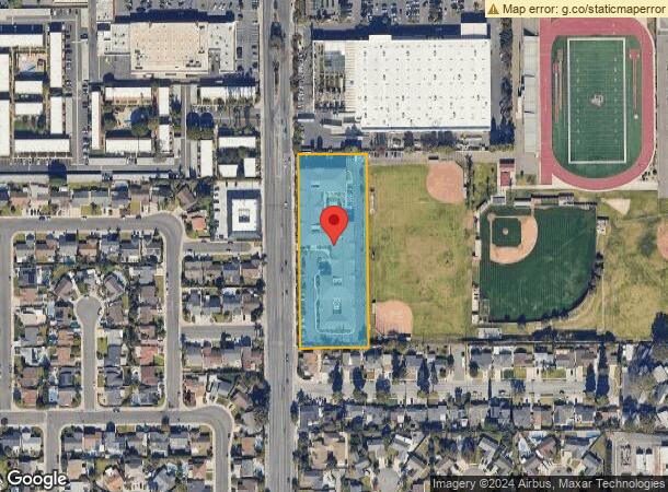  17200 Goldenwest St, Huntington Beach, CA Parcel Map