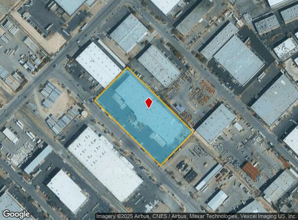  4580 N Walnut Rd, North Las Vegas, NV Parcel Map