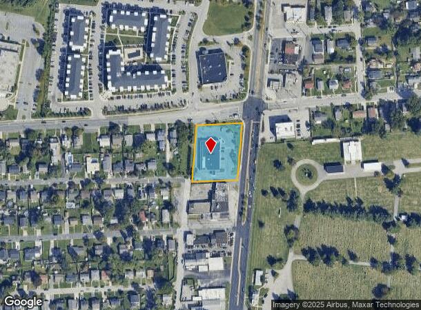 5804 Ritchie Hwy, Brooklyn, MD Parcel Map