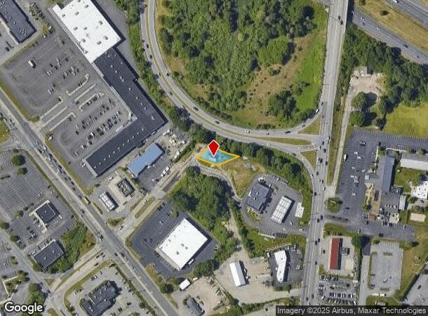  10 Progress St, Seekonk, MA Parcel Map