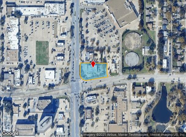 110 N Coit Rd, Richardson, TX Parcel Map