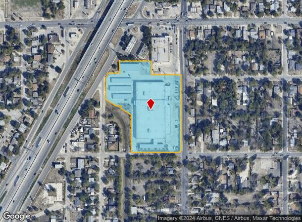  1419 Commercial Ave, San Antonio, TX Parcel Map