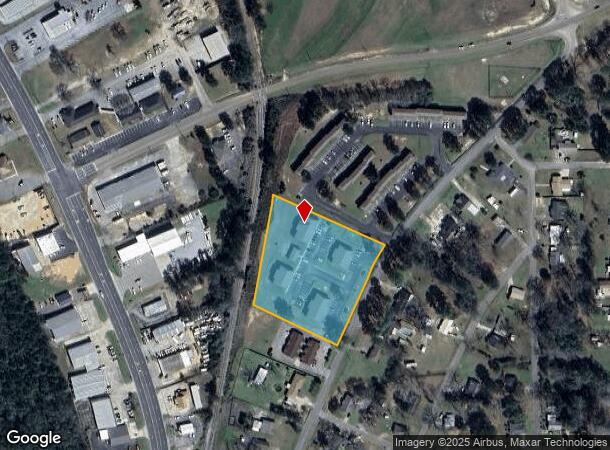 Antioch Rd, Andalusia, AL Parcel Map