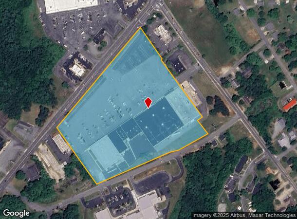 288 N Talbert Blvd, Lexington, NC Parcel Map