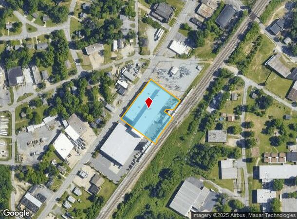 2319 W English Rd, High Point, NC Parcel Map