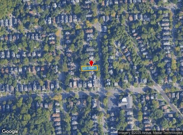  734 Westcott St, Syracuse, NY Parcel Map