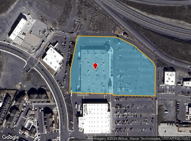  1020 N Stratford Rd, Moses Lake, WA Parcel Map