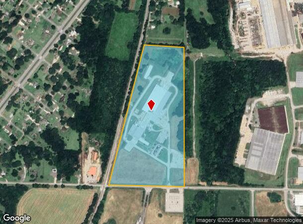 Walnut Gate Rd N, Russellville, AL Parcel Map