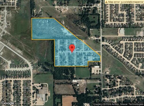  1511 S Hampton Rd, Desoto, TX Parcel Map