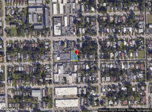 537 Ne 34Th St, Oakland Park, FL Parcel Map
