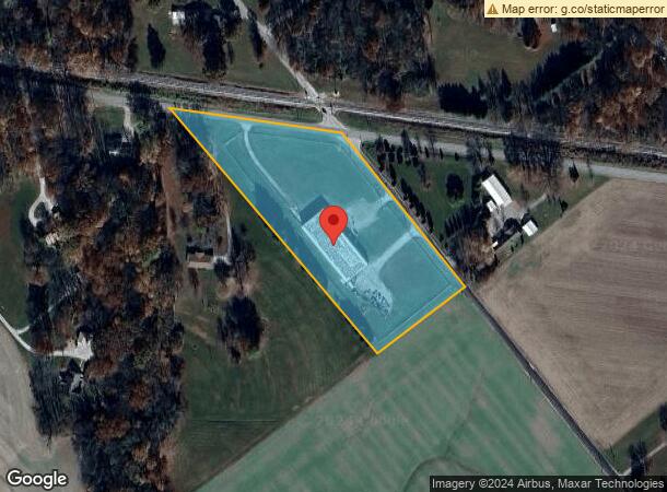  483 N Mount Zion Rd, Vincennes, IN Parcel Map