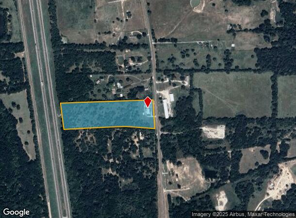 424 State Highway 75 S, Fairfield, TX Parcel Map