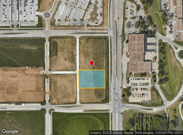 166 N 144Th St, Omaha, NE Parcel Map