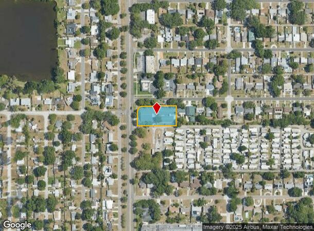  896 73Rd Ave N, Saint Petersburg, FL Parcel Map