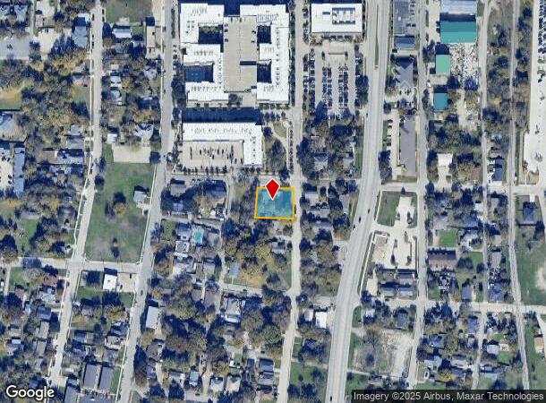  402 S Chestnut St, Mckinney, TX Parcel Map