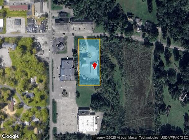 1491 W Liberty St, Hubbard, OH Parcel Map