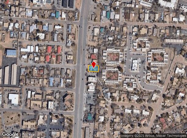 1315 S Saint Francis Dr, Santa Fe, NM Parcel Map