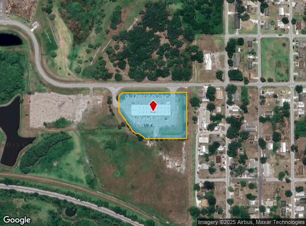  1132 Ne 12Th St, Okeechobee, FL Parcel Map