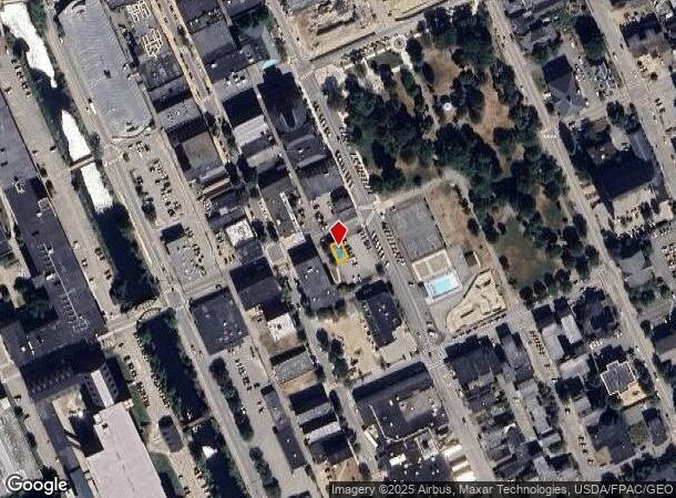 99 Chestnut St, Lewiston, ME Parcel Map