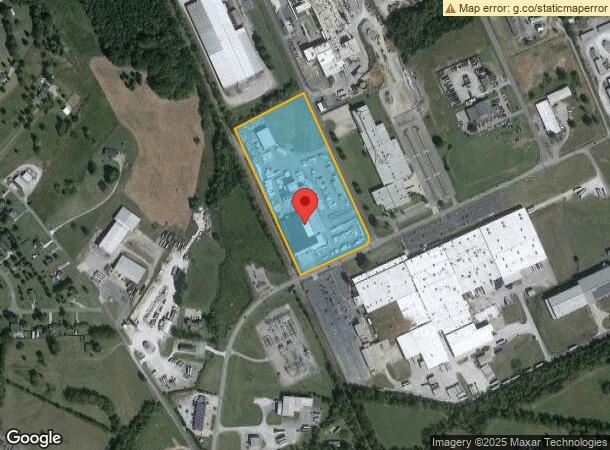  255 Industrial Blvd, Pulaski, TN Parcel Map