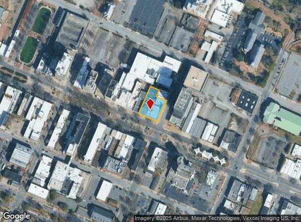 711 Broad St, Augusta, GA Parcel Map