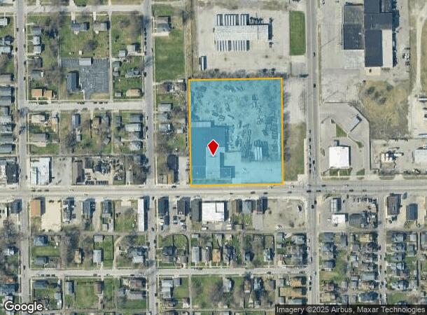  2425 W Western Ave, South Bend, IN Parcel Map