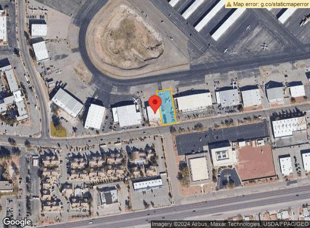  7201 Boeing Dr, El Paso, TX Parcel Map