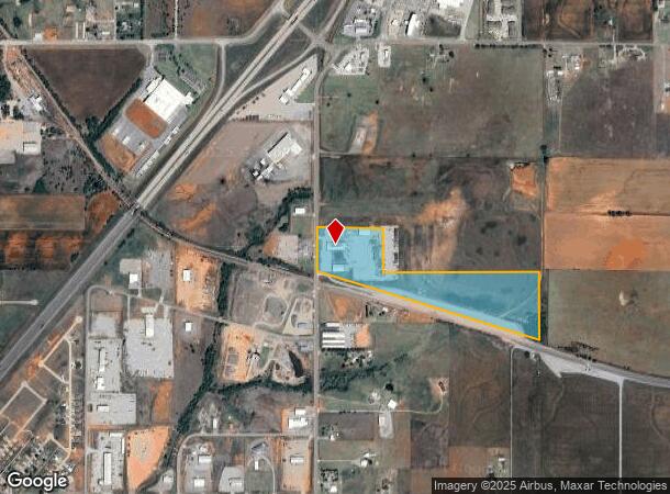  906 S Eastern Ave, Elk City, OK Parcel Map