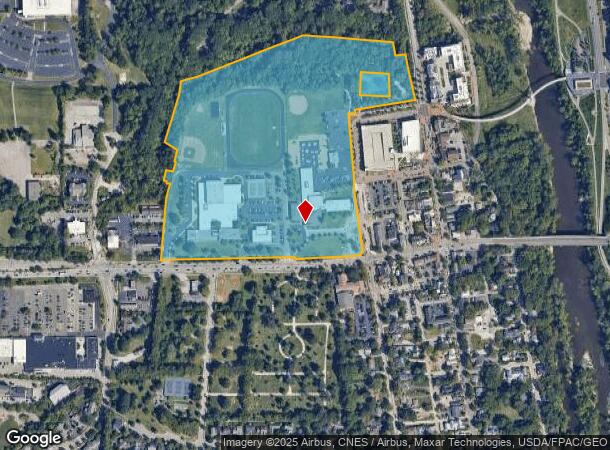 80 W Bridge St, Dublin, OH Parcel Map