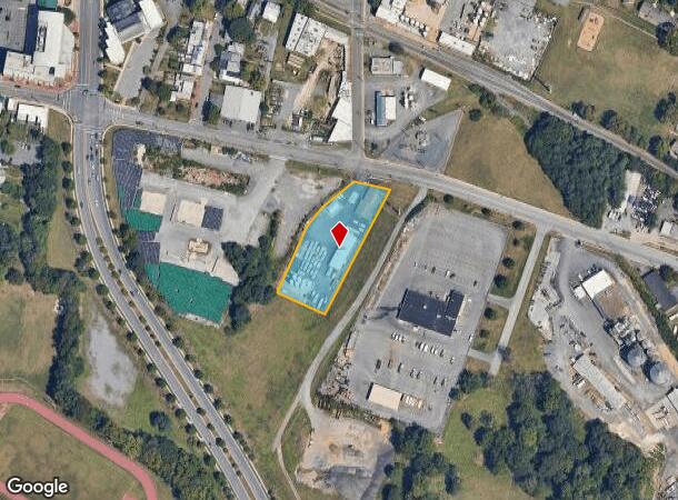  200 E South St, Frederick, MD Parcel Map