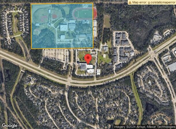  5800 Academy Way, Conroe, TX Parcel Map