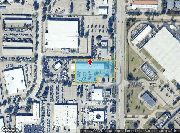  1205 Coit Rd, Plano, TX Parcel Map