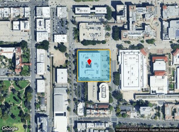  101 S Marengo Ave, Pasadena, CA Parcel Map