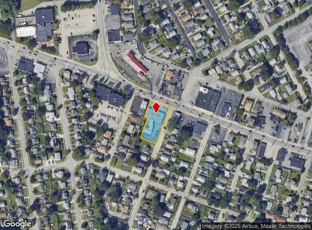 1174 Park Ave, Cranston, RI Parcel Map