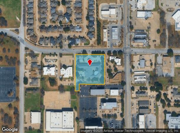 2016 L Don Dodson Dr, Bedford, TX Parcel Map