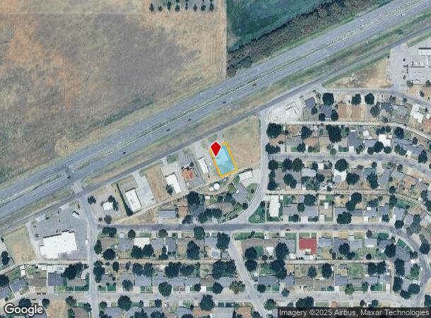 806 Frontage Rd, Idalou, TX Parcel Map