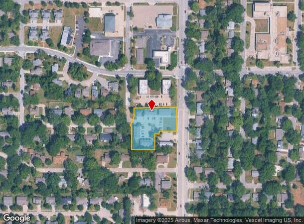 2201 Westdale Rd, Lawrence, KS Parcel Map