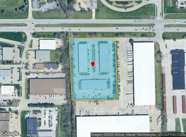 10500 Hickman Rd, Clive, IA Parcel Map