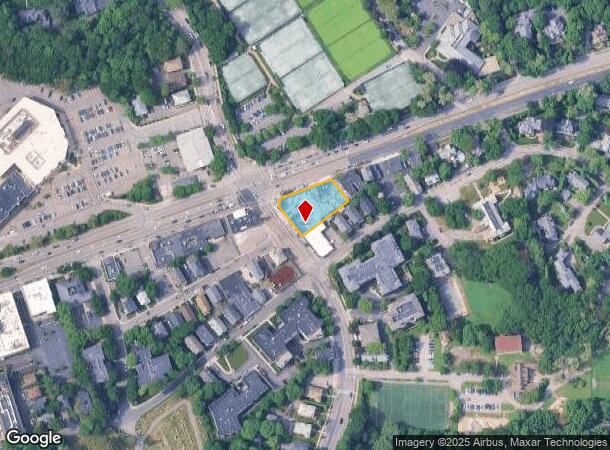 1180 Boylston St, Chestnut Hill, MA Parcel Map