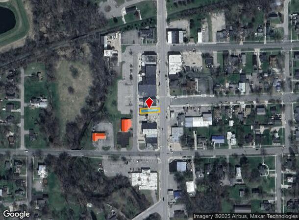  43 N 45 N Bridge St, Saranac, MI Parcel Map