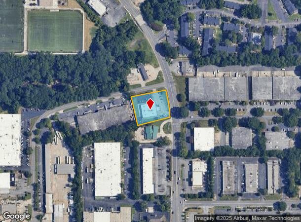  1060 Franklin Gtwy Se, Marietta, GA Parcel Map