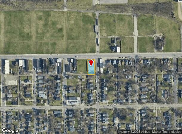  702 W Indiana Ave, South Bend, IN Parcel Map