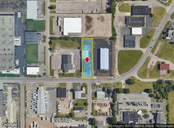  3505 E Cork St, Kalamazoo, MI Parcel Map